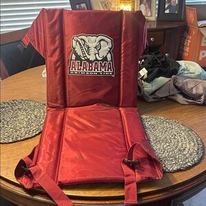 Alabama Crimson Tide Stadium Seat 16x14.5 Preowned boat games roll tide